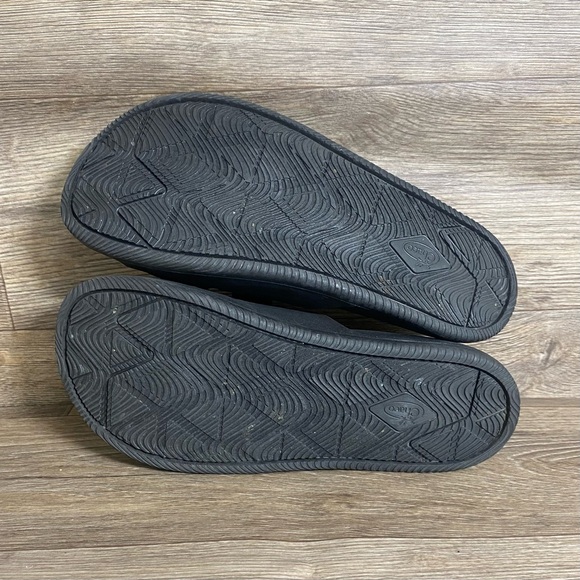 Chaco Chillos Slide Sandal W9 Black Lightweight Arch Support Gorpcore Comfy - Picture 5 of 6